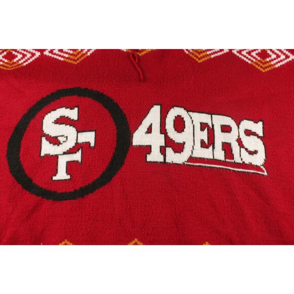 VTG San Francisco 49ers Hood Poncho Rare VTG Sz XL Football Super Bowl Men/Women - Picture 6 of 8